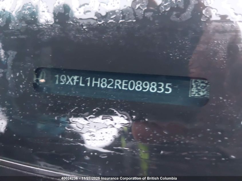 2024 Honda Civic Sport Touring VIN: 19XFL1H86RE401395 Lot: 40024236