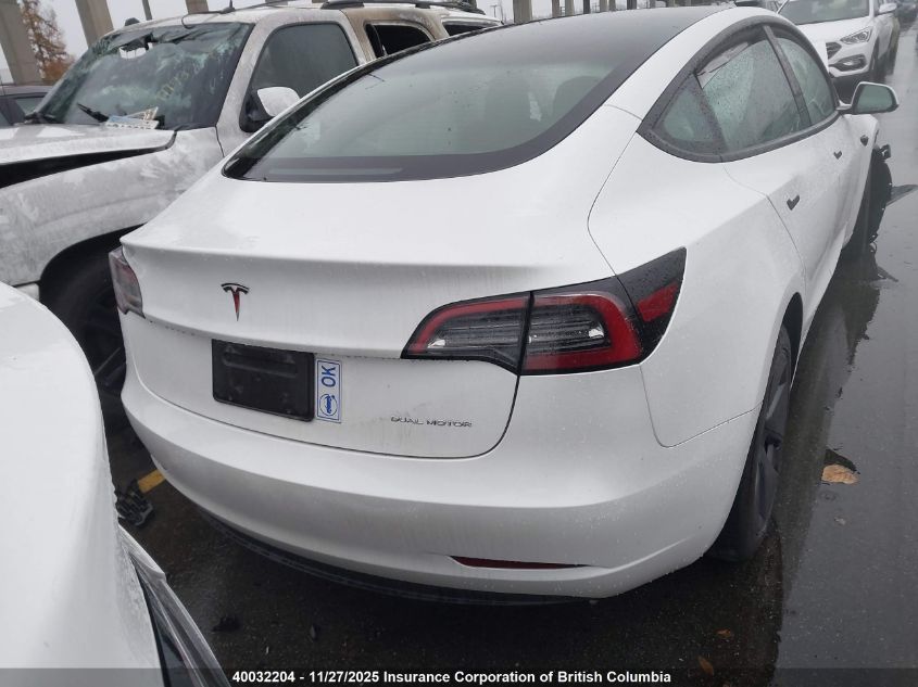 2023 Tesla Model 3 VIN: 5YJ3E1EB1PF699052 Lot: 40032204