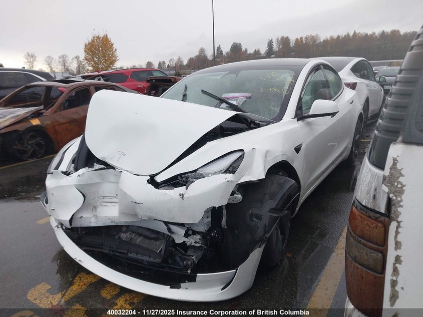 5YJ3E1EB1PF699052 2023 TESLA MODEL 3 photo no. 2