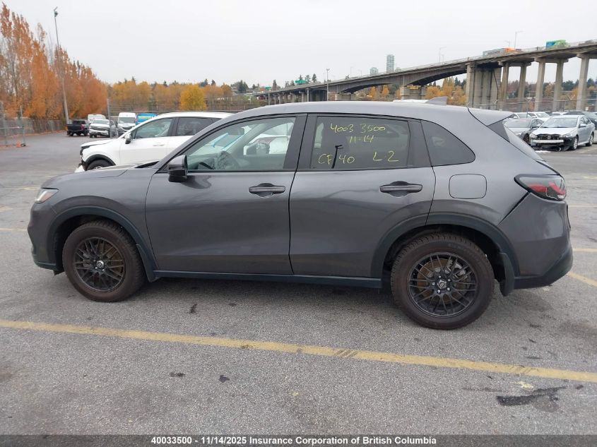 2024 Honda Hr-V VIN: 3CZRZ2H37RM101001 Lot: 40033500