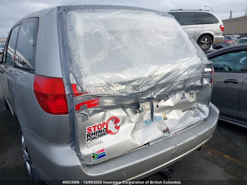 5TDZA29C04S054673 2004 TOYOTA SIENNA photo no. 6