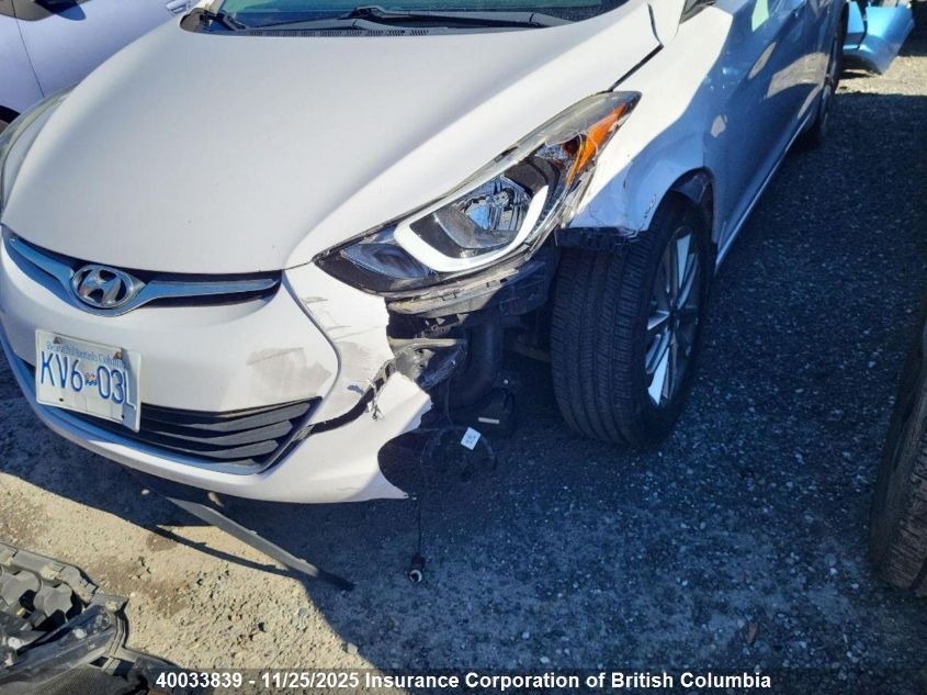 HYUNDAI ELANTRA SE/SPORT/LIMITED