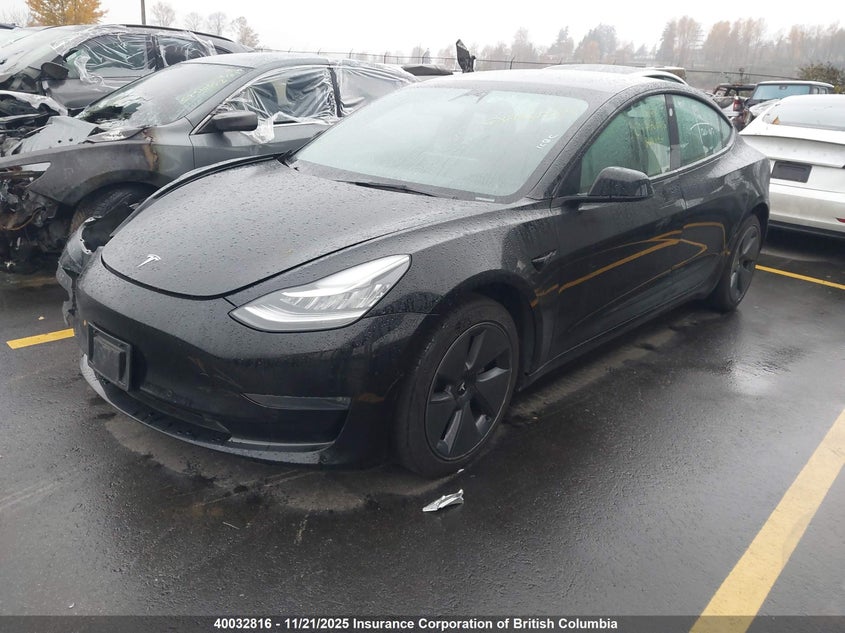 5YJ3E1EB0NF274788 2022 TESLA MODEL 3 photo no. 2