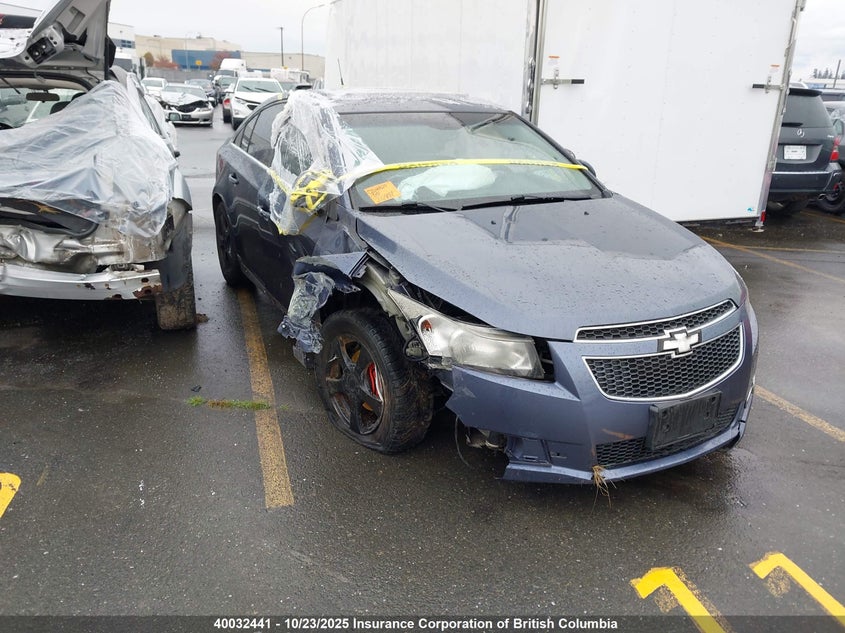 2013 Chevrolet Cruze Ltz Turbo blue sedan null 1G1PG5SB4D7175217 photo #1