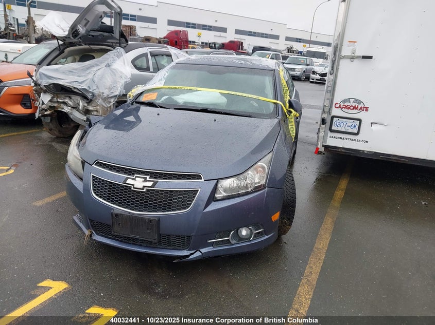 2013 Chevrolet Cruze Ltz Turbo blue sedan null 1G1PG5SB4D7175217 photo #3