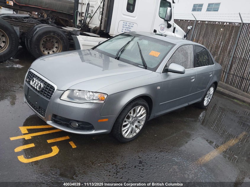 WAUDF68E68A167243 2008 AUDI A4 photo no. 2
