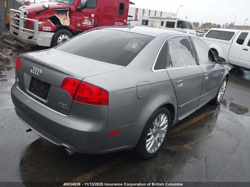 WAUDF68E68A167243 2008 AUDI A4 photo no. 4