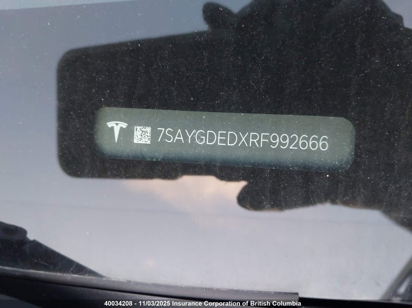 7SAYGDEDXRF992666 2024 TESLA MODEL Y photo no. 18