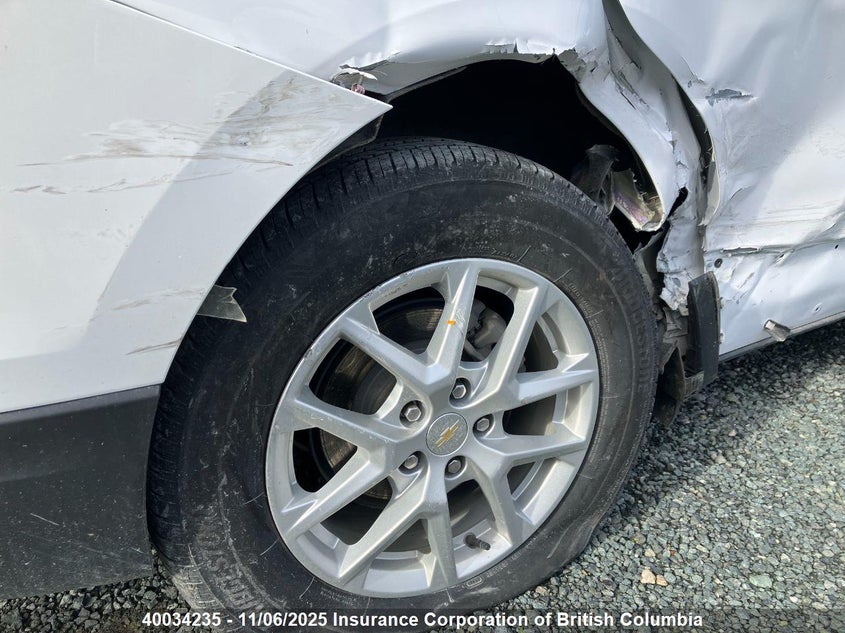 2022 Chevrolet Equinox Lt VIN: 3GNAXUEV6NL279192 Lot: 40034235