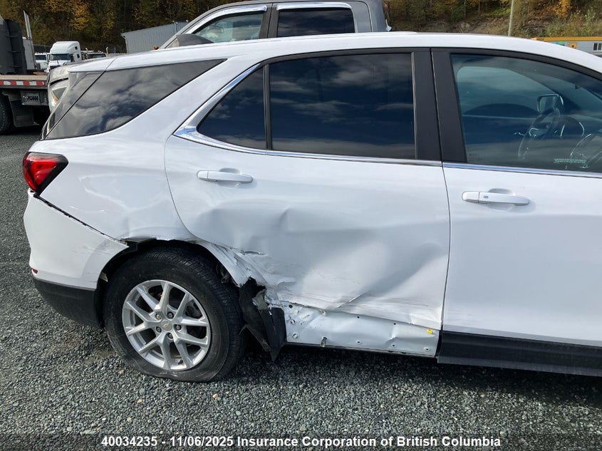 2022 Chevrolet Equinox Lt VIN: 3GNAXUEV6NL279192 Lot: 40034235