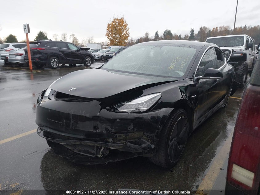 5YJ3E1EA3KF399769 2019 TESLA MODEL 3 photo no. 2