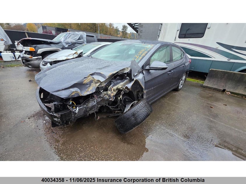 KMHD84LF5JU605056 2018 HYUNDAI ELANTRA photo no. 2