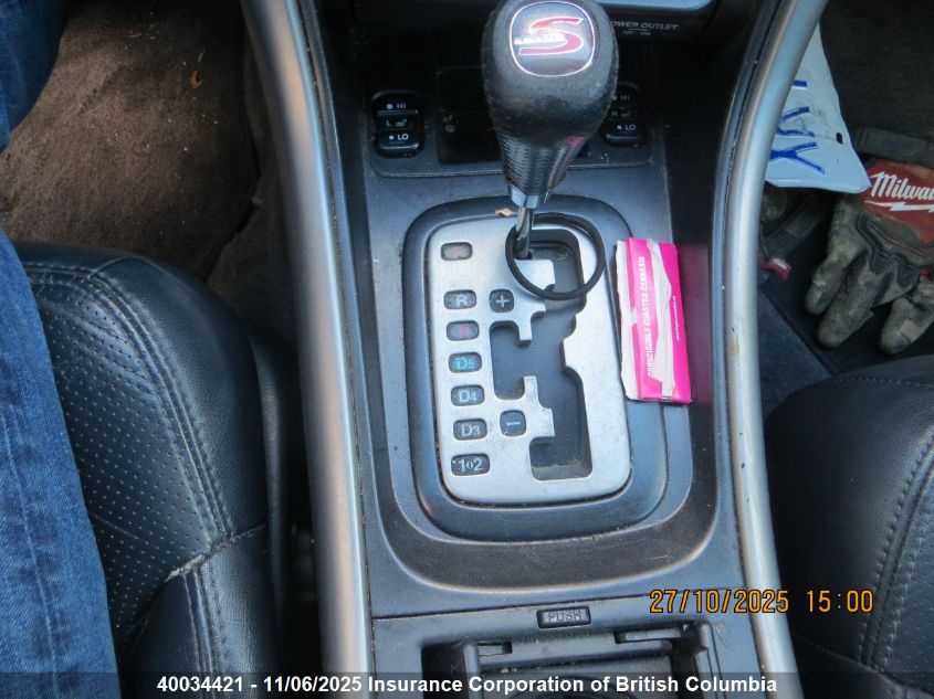 2003 Acura 3.2Cl VIN: 19UYA427X3A800614 Lot: 40034421