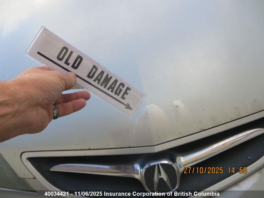 2003 Acura 3.2Cl VIN: 19UYA427X3A800614 Lot: 40034421