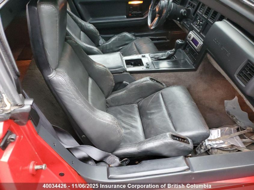 1987 Chevrolet Corvette VIN: 1G1YY3185H5121180 Lot: 40034426