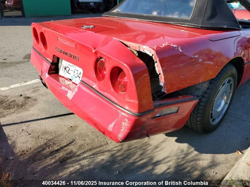 1987 Chevrolet Corvette VIN: 1G1YY3185H5121180 Lot: 40034426