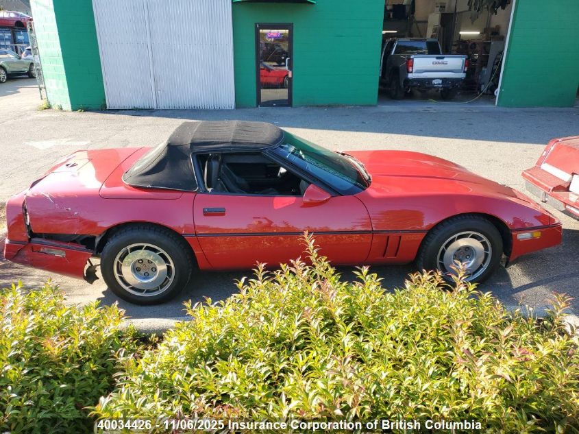 1987 Chevrolet Corvette VIN: 1G1YY3185H5121180 Lot: 40034426