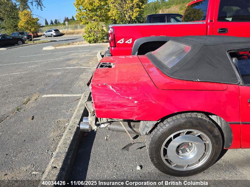 1987 Chevrolet Corvette VIN: 1G1YY3185H5121180 Lot: 40034426