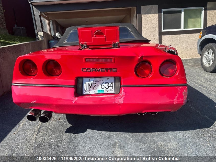1987 Chevrolet Corvette VIN: 1G1YY3185H5121180 Lot: 40034426