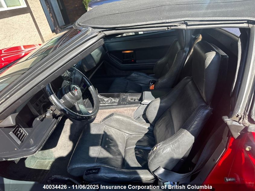 1987 Chevrolet Corvette VIN: 1G1YY3185H5121180 Lot: 40034426