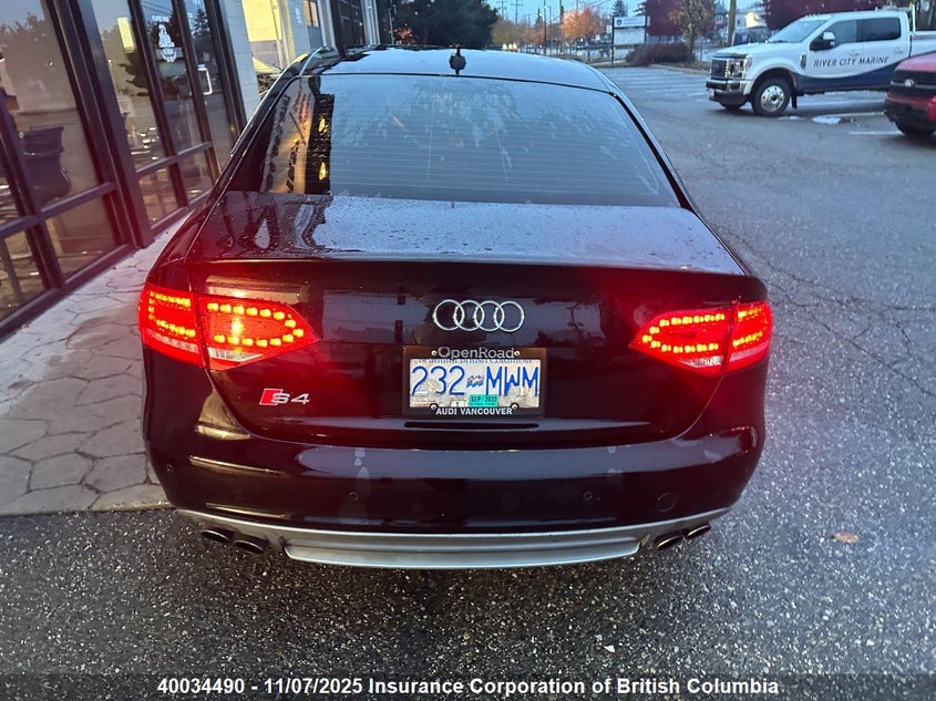 2012 Audi S4 VIN: WAUFGCFL3CA116863 Lot: 40034490