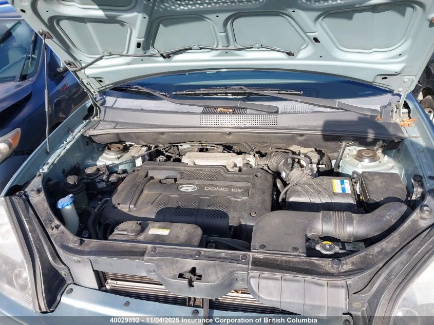 2008 Hyundai Tucson Gls VIN: KM8JM12B58U752693 Lot: 40029892