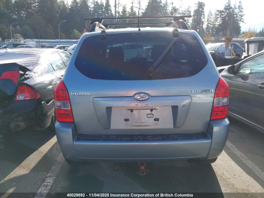 2008 Hyundai Tucson Gls VIN: KM8JM12B58U752693 Lot: 40029892