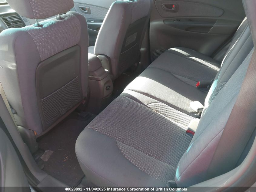 2008 Hyundai Tucson Gls VIN: KM8JM12B58U752693 Lot: 40029892