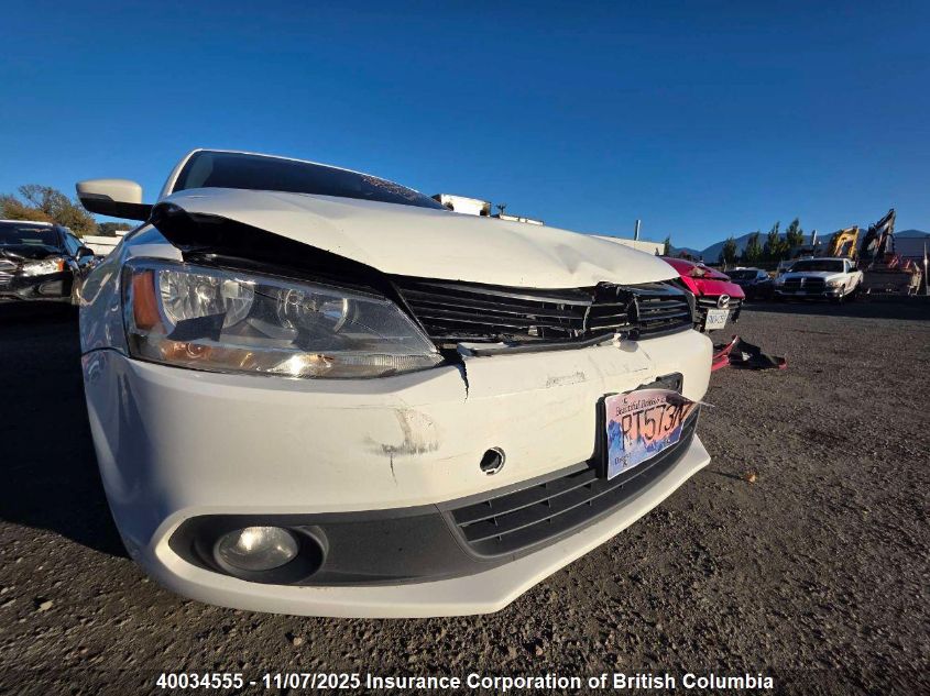 2012 Volkswagen Jetta VIN: 3VWDK7AJ6CM348945 Lot: 40034555