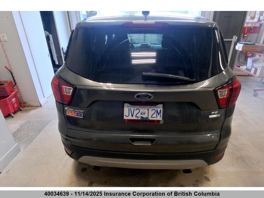 2019 Ford Escape Se VIN: 1FMCU9GD1KUB68283 Lot: 40034639