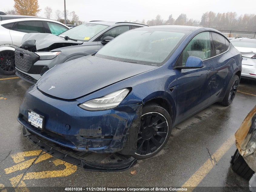 5YJYGDEE9LF021526 2020 TESLA MODEL Y photo no. 2