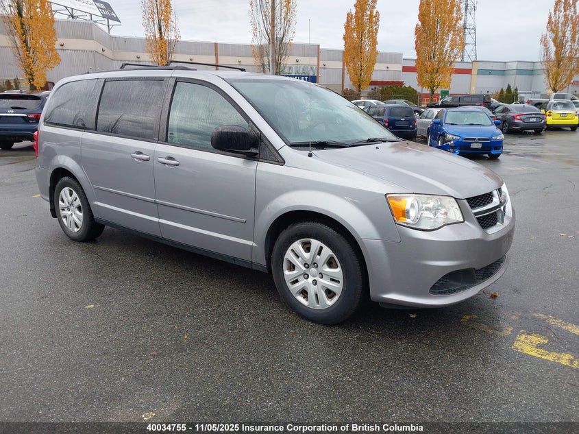 2C4RDGBG0ER142697 2014 Dodge Grand Caravan Se auction photo 1