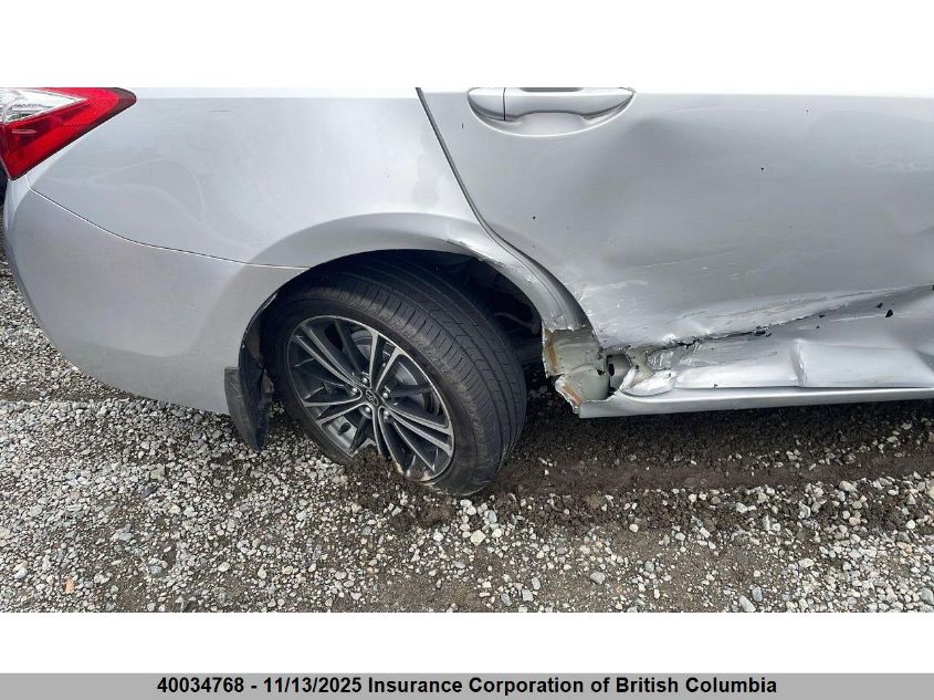 2015 Toyota Corolla L/Le/Le Pls/Prm/S/S Pls VIN: 2T1BURHE0FC242089 Lot: 40034768