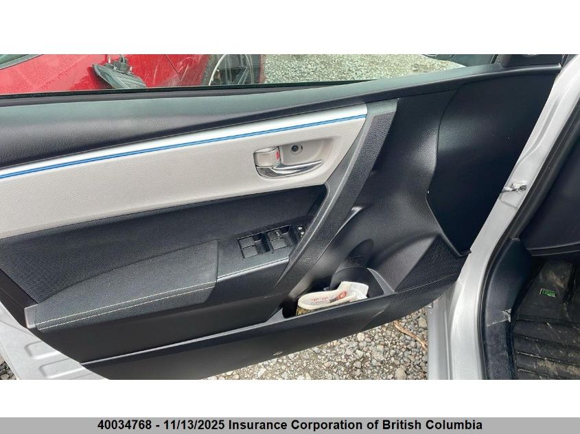 2015 Toyota Corolla L/Le/Le Pls/Prm/S/S Pls VIN: 2T1BURHE0FC242089 Lot: 40034768