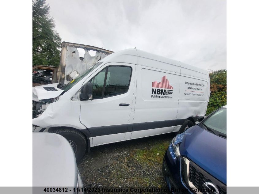 2023 Mercedes-Benz Sprinter 2500 VIN: W1Y4NBHY4PP579077 Lot: 40034812