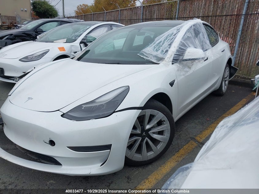 5YJ3E1EA9PF574453 2023 TESLA MODEL 3 photo no. 2