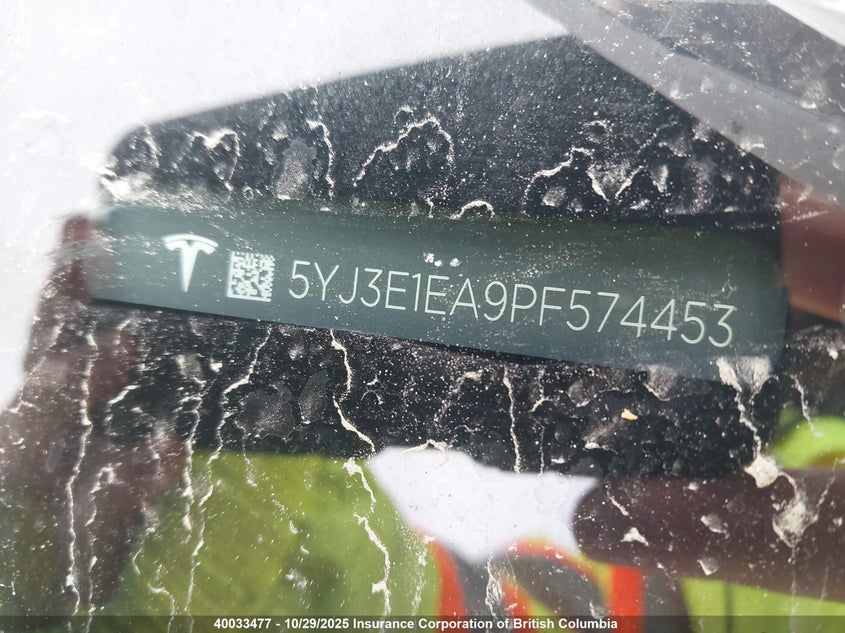 5YJ3E1EA9PF574453 2023 TESLA MODEL 3 photo no. 9