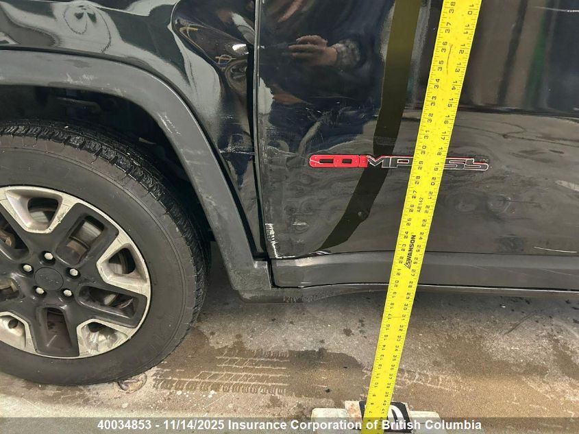 2018 Jeep Compass Trailhawk VIN: 3C4NJDDB0JT128927 Lot: 40034853