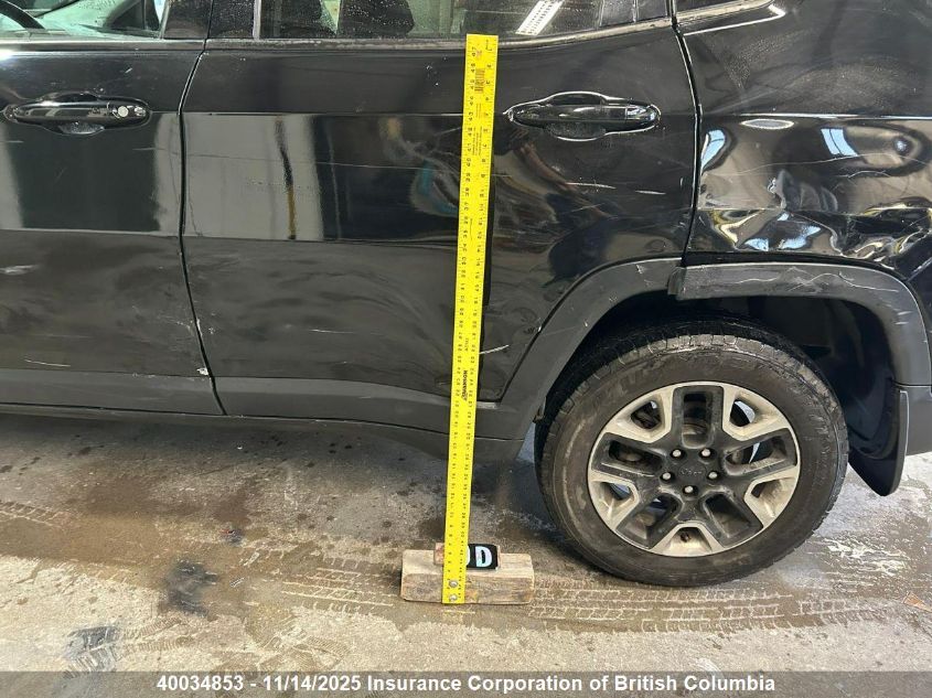 2018 Jeep Compass Trailhawk VIN: 3C4NJDDB0JT128927 Lot: 40034853