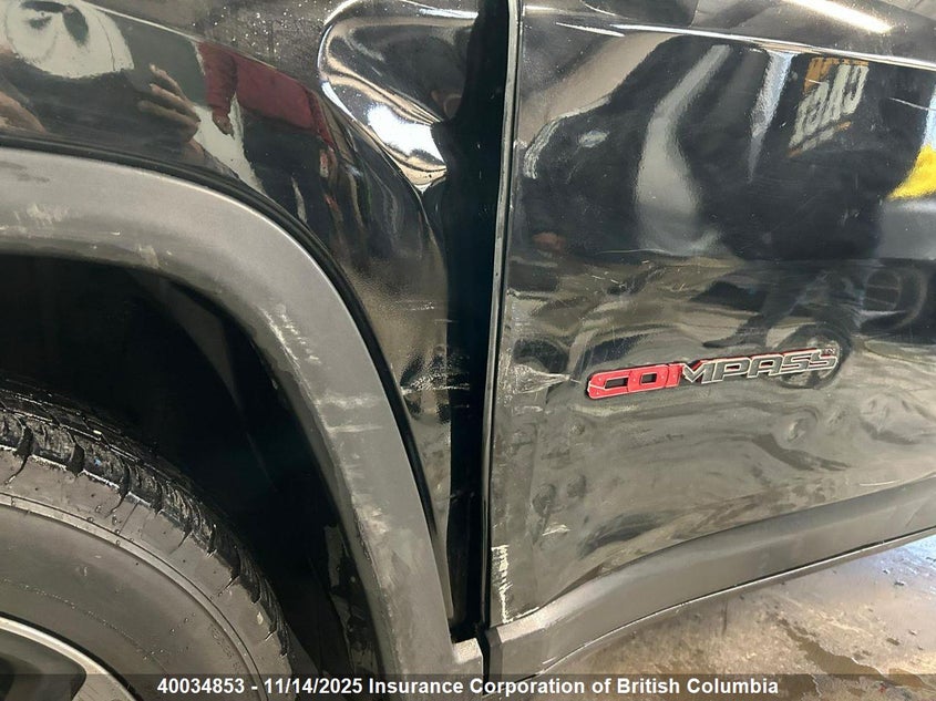 2018 Jeep Compass Trailhawk VIN: 3C4NJDDB0JT128927 Lot: 40034853