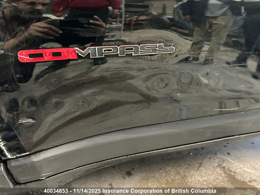 2018 Jeep Compass Trailhawk VIN: 3C4NJDDB0JT128927 Lot: 40034853