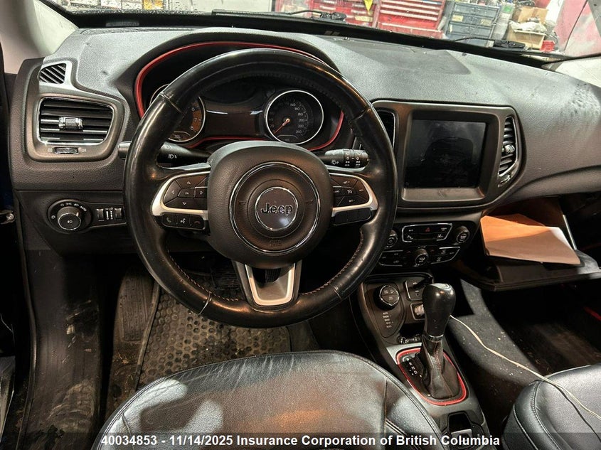 2018 Jeep Compass Trailhawk VIN: 3C4NJDDB0JT128927 Lot: 40034853