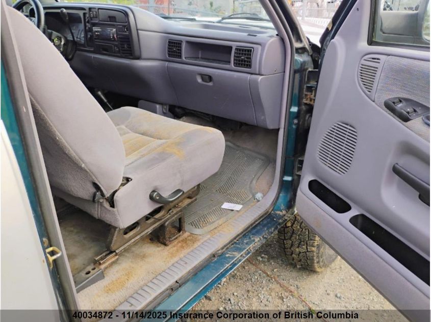 1997 Dodge Ram 2500 VIN: 3B7KF23D6VG790876 Lot: 40034872