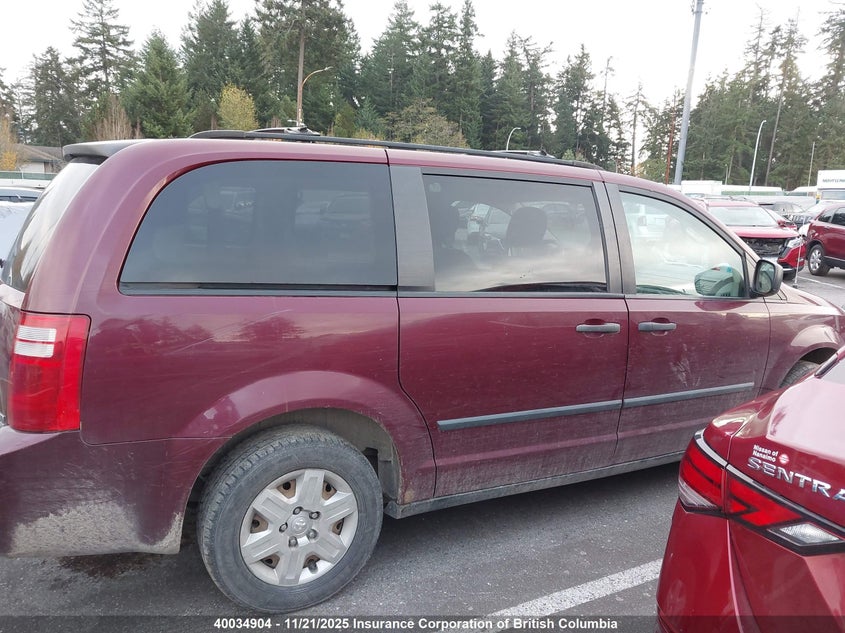 2009 Dodge Grand Caravan Se VIN: 2D8HN44E19R519760 Lot: 40034904