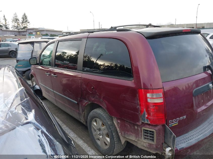 2009 Dodge Grand Caravan Se VIN: 2D8HN44E19R519760 Lot: 40034904