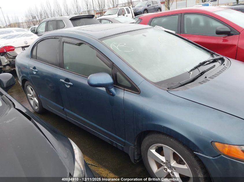 2008 Honda Civic VIN: 2HGFA16598H017081 Lot: 40034910