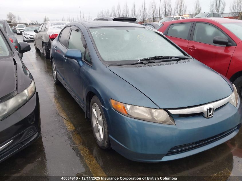 2008 Honda Civic VIN: 2HGFA16598H017081 Lot: 40034910