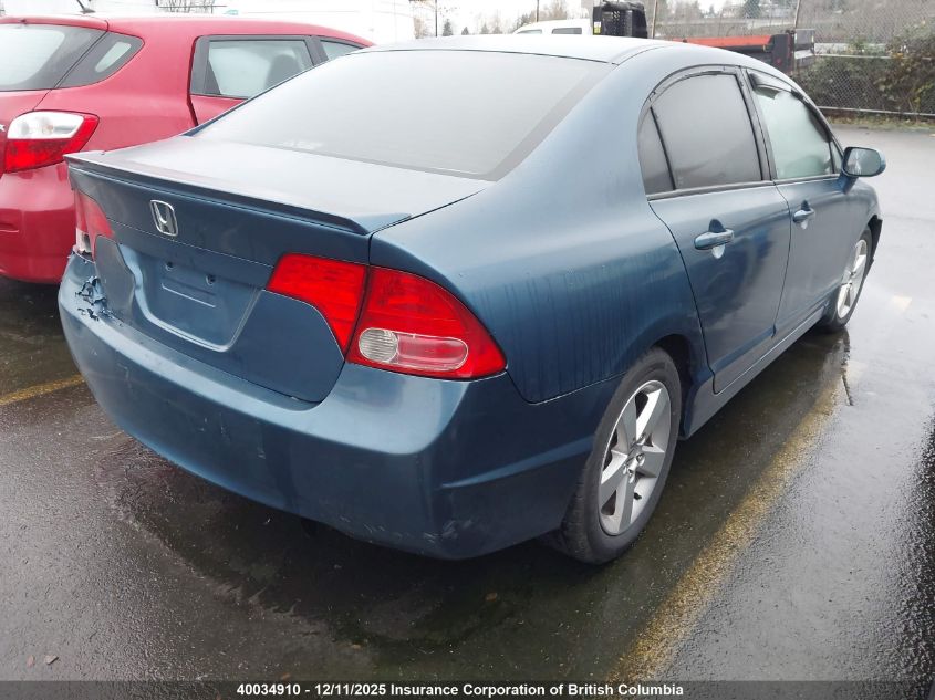 2008 Honda Civic VIN: 2HGFA16598H017081 Lot: 40034910