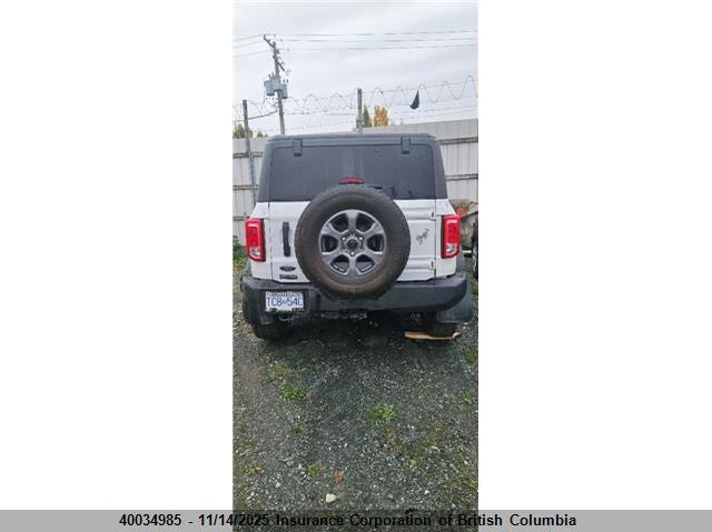 2023 Ford Bronco Big Bend/Black Diamond/Outer Banks VIN: 1FMDE5BH2PLB26643 Lot: 40034985