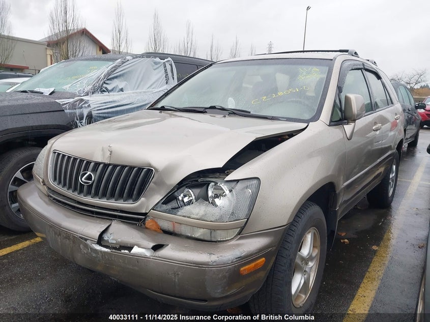 JT6HF10U8Y0115507 2000 LEXUS RX photo no. 2